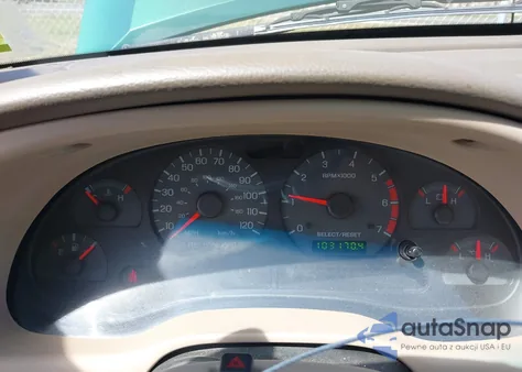 2001 Ford Mustang z USA, uszkodzony, nr VIN 1FAFP40441F214400